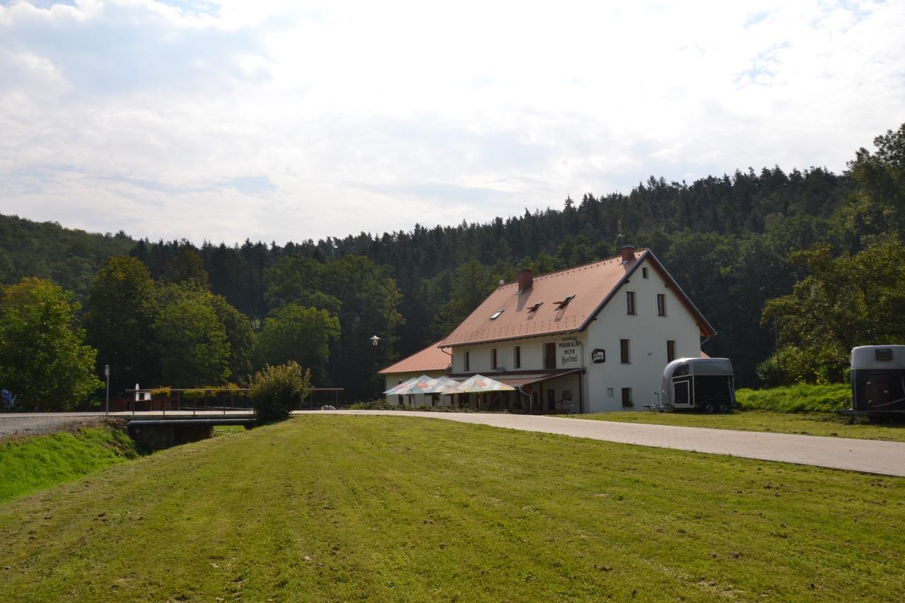 Podskalni Mlyn Hotel Ostopovice Kültér fotó