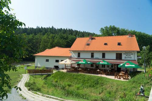 Podskalni Mlyn Hotel Ostopovice Kültér fotó